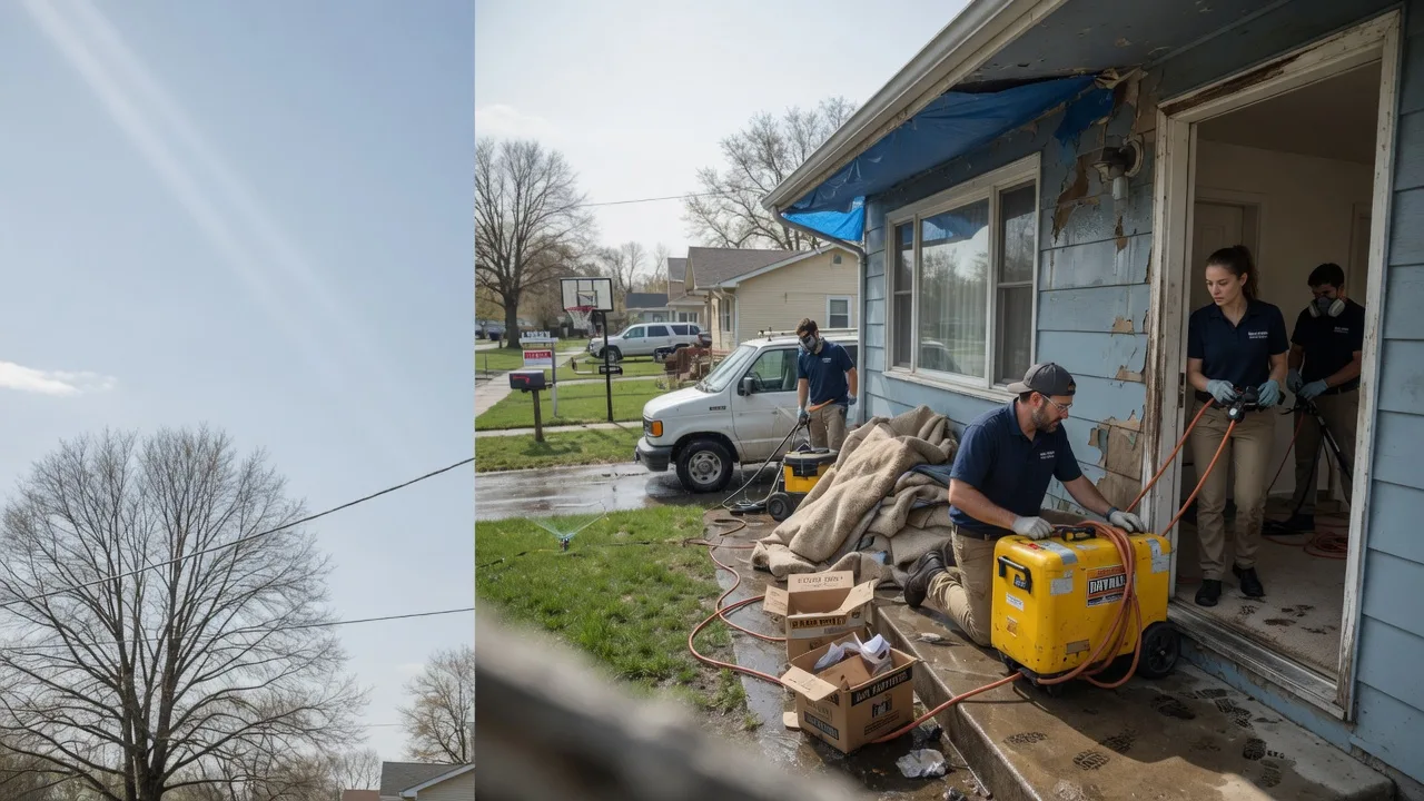 Basement Flood Cleanup in North Wales, PA near me